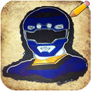 APK How to Draw Power Rangers Characters