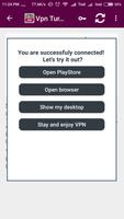برنامه‌نما VPN Turbo Free عکس از صفحه