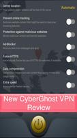 نصائح CyberGhost VPN مجانا الملصق