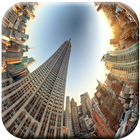 Fisheye Wallpaper Free আইকন