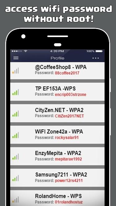 Wifi password sin root Wifi password sin root