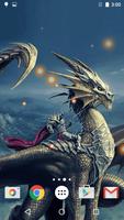 Dragons Fond d'écran Animé Affiche