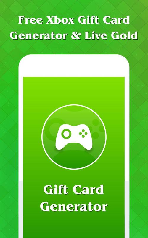 Free Xbox Gift Card Generator Live Gold For Poster