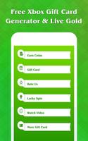 Free Xbox Gift Card Generator & Live Gold for Xbox capture d'écran 1
