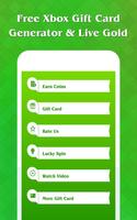 Free Xbox Gift Card Generator & Live Gold for Xbox captura de pantalla 1