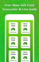 Free Xbox Gift Card Generator & Live Gold for Xbox captura de pantalla 2