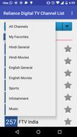 Reliance Digital TV Channels 截图 1