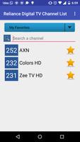 Reliance Digital TV Channels ภาพหน้าจอ 2