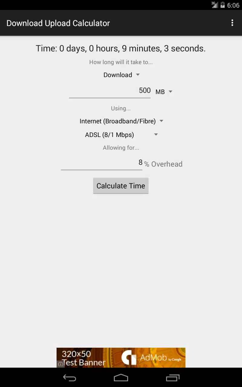 Download Upload Time Calc APK for Android Download