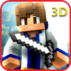 Skin Editor for Minecraft 3D أيقونة