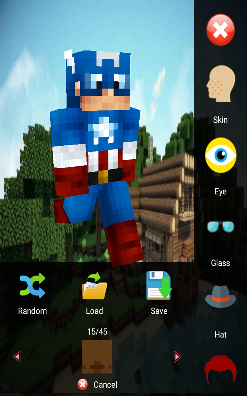Skin Editor 3D for Minecraft Mod Apk Download下载-Skin Editor 3D