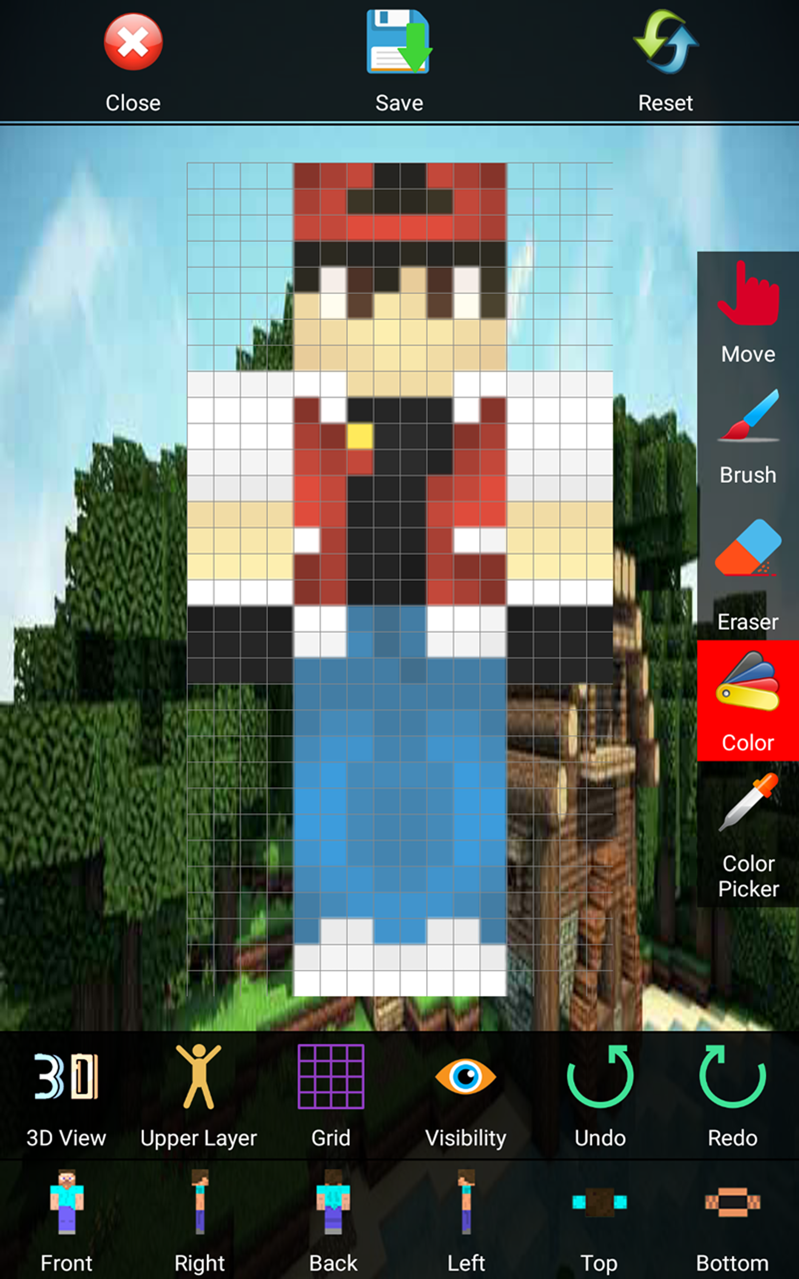 3D Skin Editor for Minecraft for Android & Huawei - Free APK Download