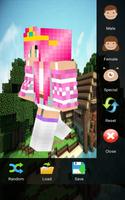 Skin Editor for Minecraft 3D poster