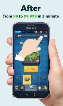 free Gems ðŸ’Ž for Clash Royale CR hacks | Prank for Android ... - 