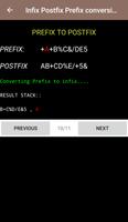 Infix Postfix Prefix converter capture d'écran 3