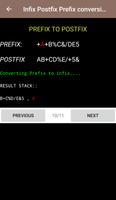 Infix Postfix Prefix converter captura de pantalla 3