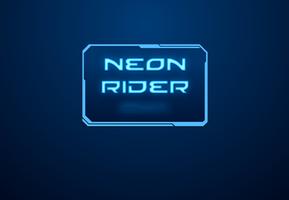 Neon Biker 포스터