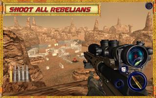 Sniper Assassin Desert Missions 2018 اسکرین شاٹ 3