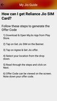 MyJio Guide capture d'écran 3