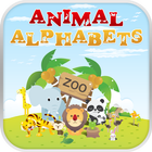 Animal Alphabets ABC Poem Kids Zeichen