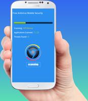 Free Antivirus Mobile Security captura de pantalla 1