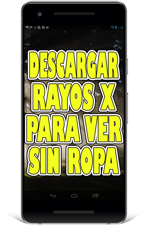 Rayos X Para Ver Sin Ropa Con La Camara Prank Guia APK for Android Download
