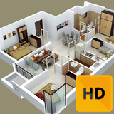 3D Home Design Free ไอคอน