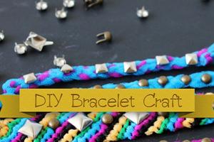 Poster DIY Bracelet Craft Design