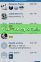 Free Text Me - Texting & Calls Cartaz