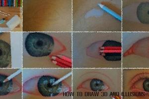 How to Draw 3D and Illusions syot layar 1
