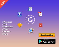 Recover Files, pictures, And Contacts Affiche