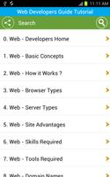 Free Web Developers Guide Tutorial imagem de tela 1