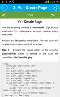 Free Yii Framework Tutorial capture d'écran 3