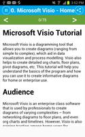 Free Microsoft Visio Tutorial Plakat