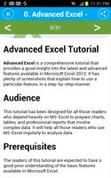 Free Advanced Excel Tutorial Cartaz
