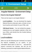 Free Angular Material Tutorial imagem de tela 2