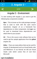 Free Angular 2 Tutorial اسکرین شاٹ 2