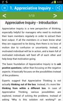 Free Appreciative Inquiry Tutorial imagem de tela 2