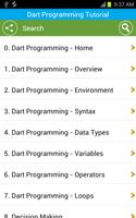 Free Dart Programming Tutorial imagem de tela 1