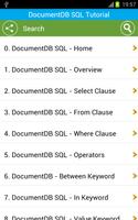 Free DocumentDB SQL Tutorial imagem de tela 1