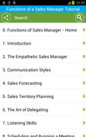 Free Functions of a Sales Manager Tutorial imagem de tela 1