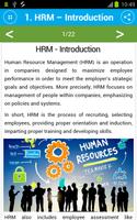 Free Human Resource Management Tutorial Cartaz