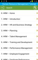 Free Human Resource Management Tutorial imagem de tela 1