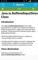 Free Java.io package Tutorial capture d'écran 1