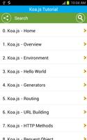 Free Koa.js Tutorial Ekran Görüntüsü 1