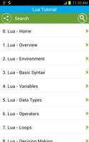 برنامه‌نما Free Lua Tutorial عکس از صفحه