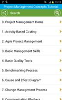 Free Project Management Concepts Tutorial imagem de tela 1