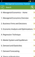 Free Managerial Economics Tutorial imagem de tela 1