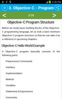 Free Objective-C Tutorial imagem de tela 3