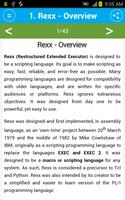 Free Rexx Tutorial Cartaz